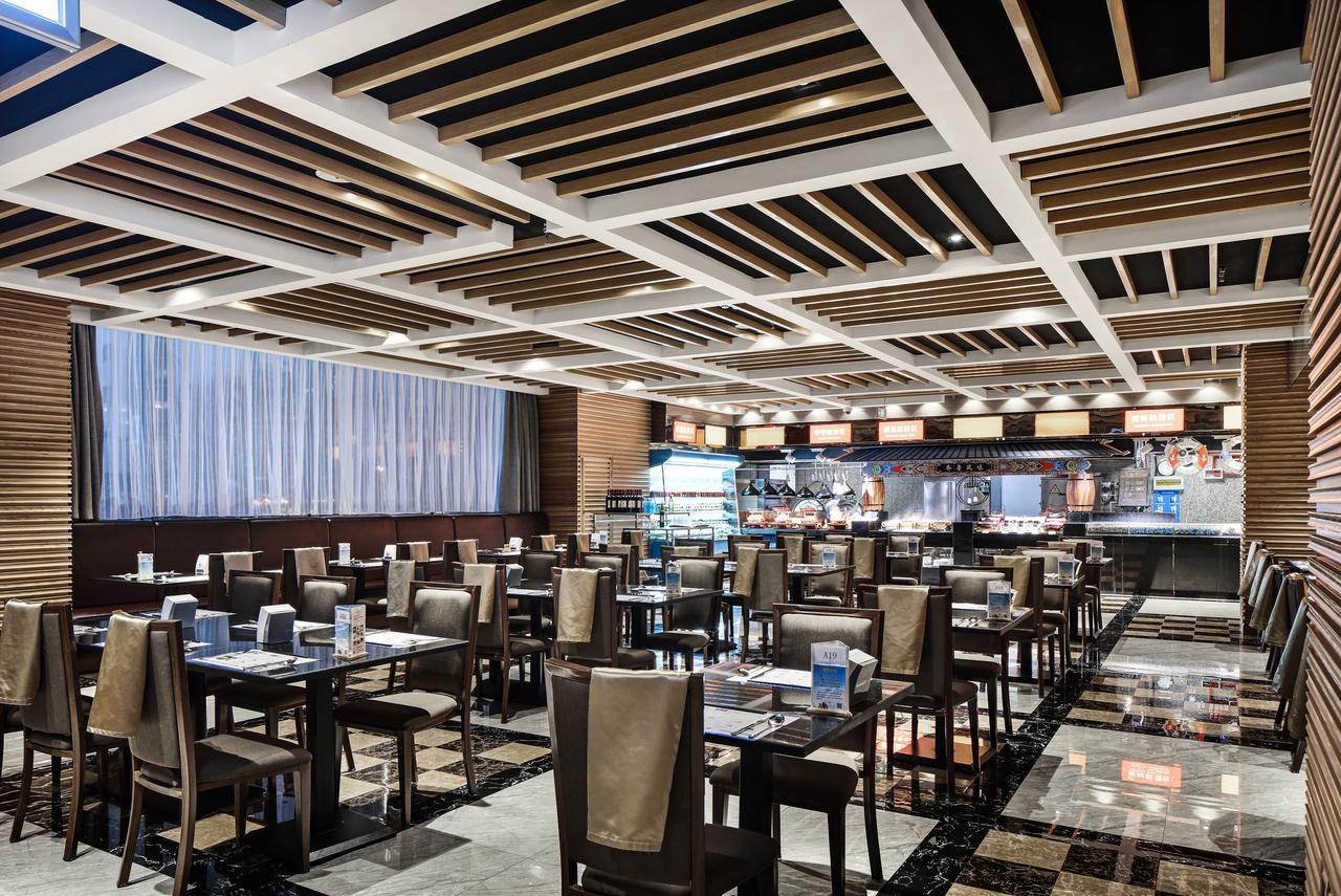 Jinan Luxury Blue Horizon Hotel Bagian luar foto