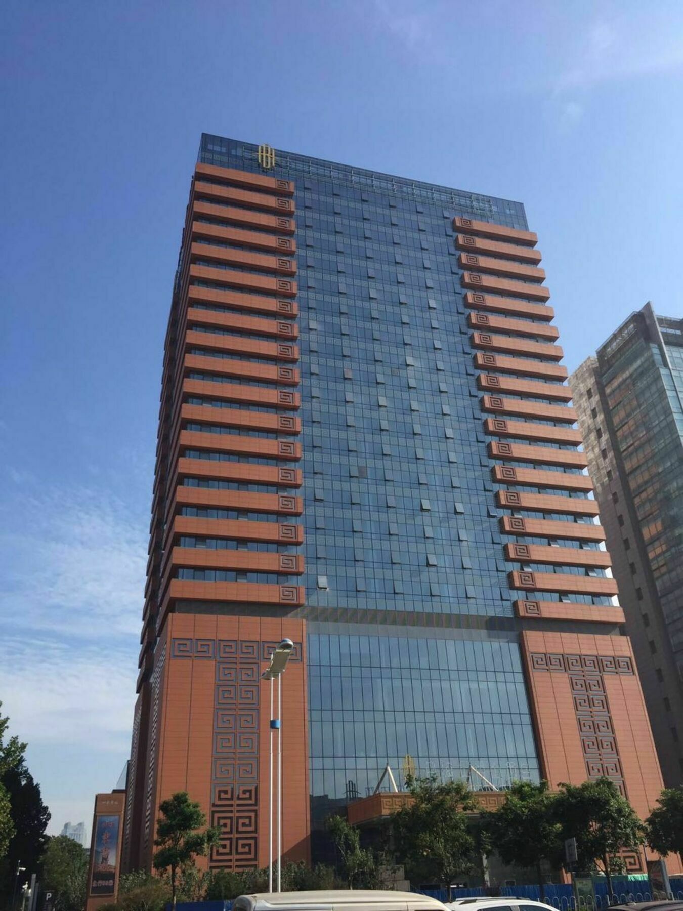 Jinan Luxury Blue Horizon Hotel Bagian luar foto