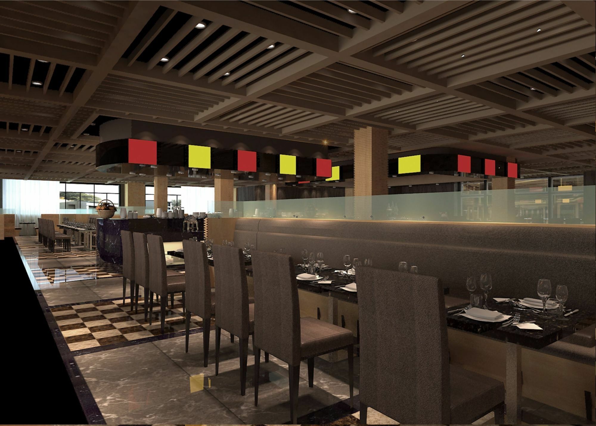 Jinan Luxury Blue Horizon Hotel Bagian luar foto